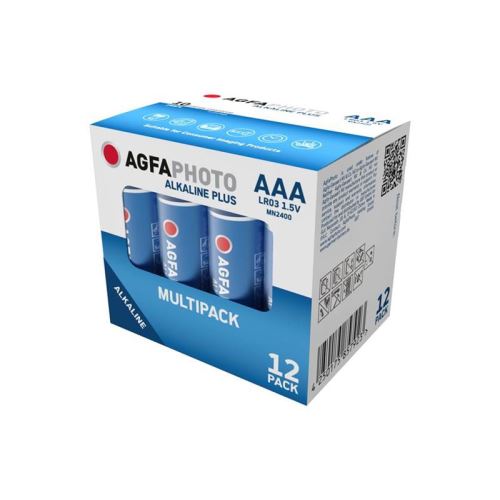 Batéria AAA (LR03) alkalická AGFAPHOTO Power 12ks