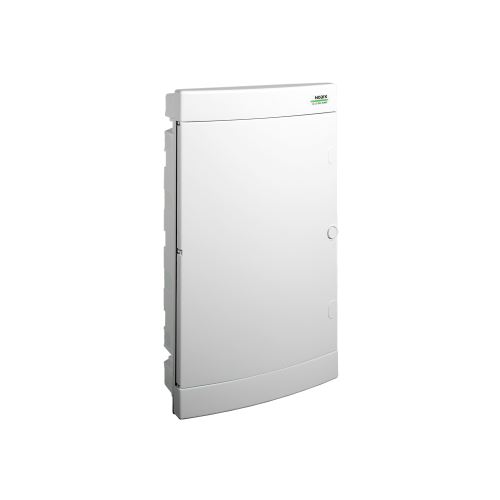 Rozvodnice plastová PNF 36W, bílé dveře, montáž pod omítku, IP40, 3 řady, 3x12M, Noark