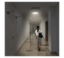 LED prisadené svietidlo TORI s pohyb. čidl., Kr. 15W nb, IP54 (4)