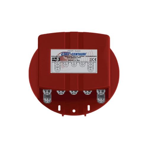 Satelitní relé DiSEqC EMP S4/2PCP-W2, 4x SAT, 1x Terr, 2 výstupy