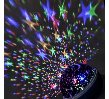 Solight LED projekčné gule, multicolor, 9 režimov, otáčanie, USB, 4x AAA Solight LED projekčné gule, multicolor, 9 režimov, otáčanie, USB, 4x AAA