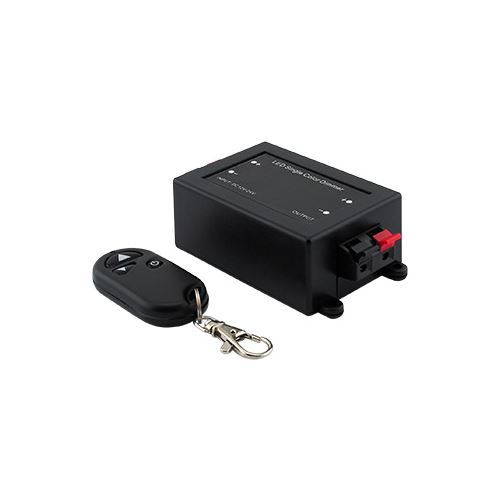 Stmívač pro LED pásky s DO (RF), 8A, 12/24V, ind. kód - sada