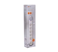 Solight přepěťová ochrana, 150J, 6 zásuvek, 3m, bílá (2)