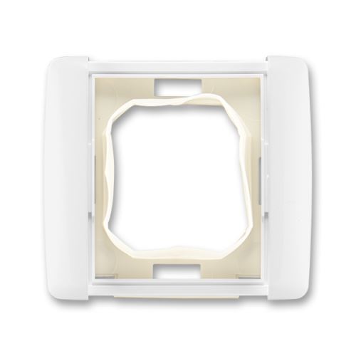 Rámeček jednonásobný (s těsnicí manžetou), IP 44, bílá, ABB, Element 3901E-A00941 B