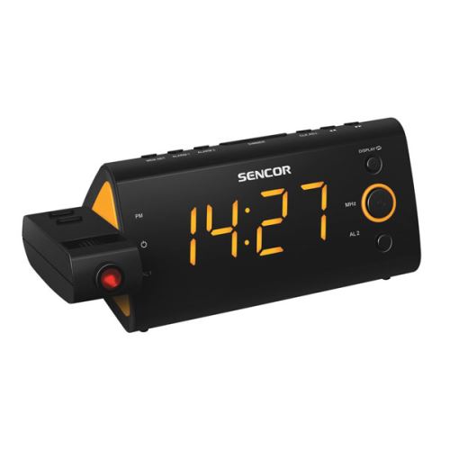 Radiobudík SENCOR SRC 330 OR Orange projekční