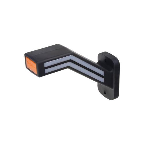 Poziční LED světlo (tykadlo) pro nákladní vozy CARCLEVER pravé červeno-bílo-oranžové TRL190P