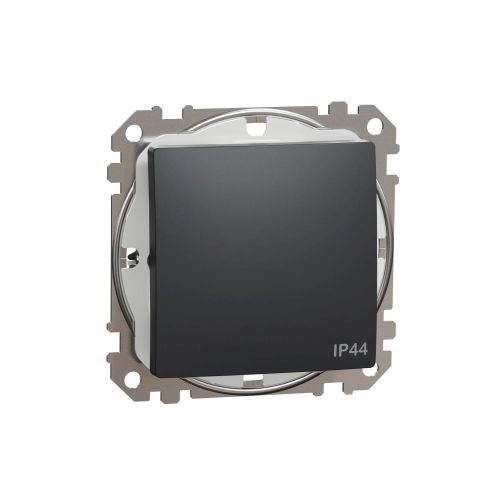 Sedna Design spínač 6 striedavý IP44 antracit