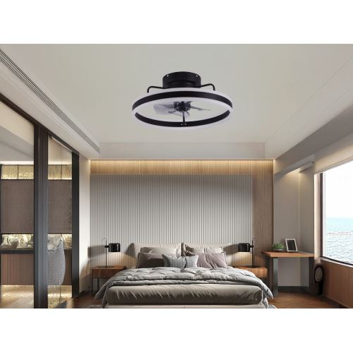 LED svietidlo s diaľkovým ovládačom a ventilátorom 70W - JF1300/B