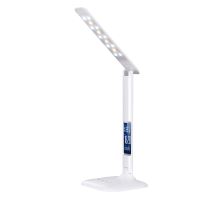 Solight LED stmievateľná stolná lampička s displejom, 6W, voľba teploty svetla, biely lesk Solight LED stmievateľná stolná lampička s displejom, 6W, voľba teploty svetla, biely lesk