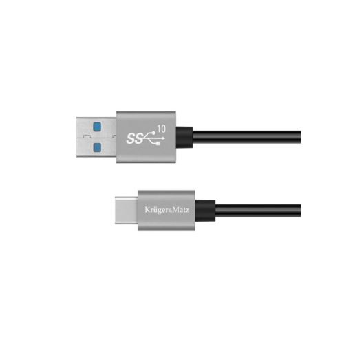 Kabel KRUGER & MATZ KM1262 Basic USB/USB-C 0,5m Black