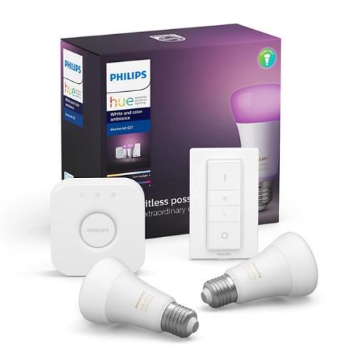 SET HUE 2XE27 9W 806LM 8718699701352