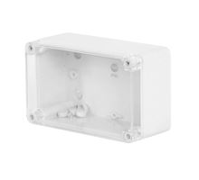 Krabice SolidBOX 68071 IP65, 170x105x82mm, průhledné víko, hladké boky Krabice SolidBOX 68071 IP65, 170x105x82mm, průhledné víko, hladké boky
