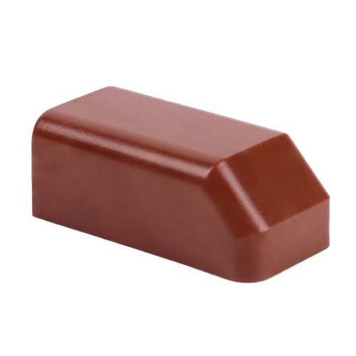 kryt LV 18x13 koncový, tmavé dřevo, MALPRO