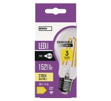 LED žárovka Filament A60 / E27 / 11W (100W) / 1521 lm / teplá bílá (9)