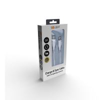 Solight USB-C/Lightning kabel, USB-C konektor - Lightning konektor, silikon, 1m (2)