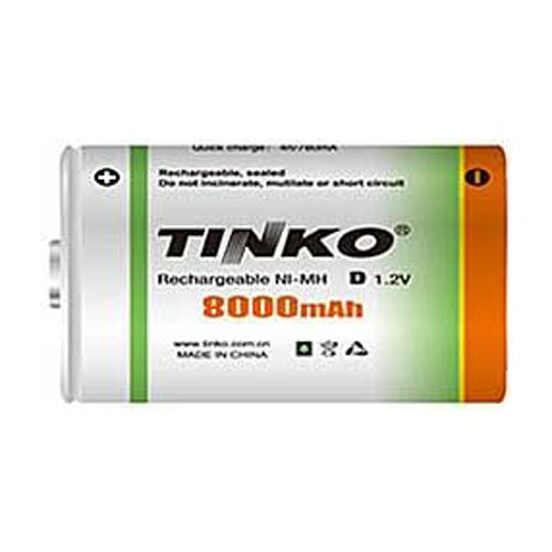 Batéria D (R20) nabíjací 1,2V/8000mAh TINKO NiMH