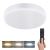 Solight LED osvetlenie LECCE s diaľkovým ovládačom, 50W, 3000lm, 40cm, zmena chromatickosti, stmievateľné, biela Solight LED osvetlenie LECCE s diaľkovým ovládačom, 50W, 3000lm, 40cm, zmena chromatickosti, stmievateľné, biela