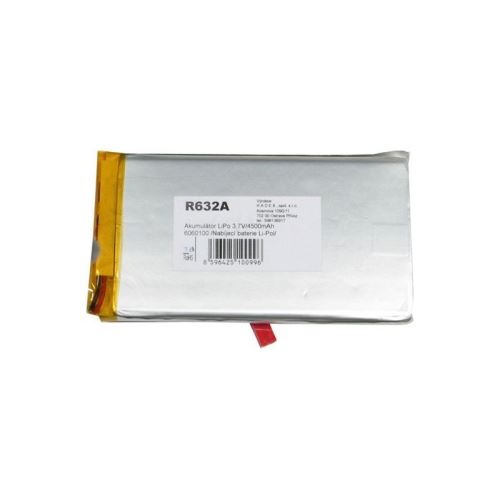 Baterie nabíjecí LiPo 3,7V/4500mAh 6060100 Hadex
