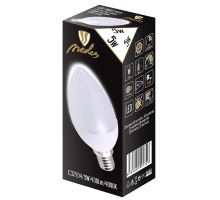LED žárovka 5W - C37 / E14 / SMD / 4000K - ZLS722 (2)