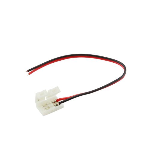 Napájecí kabel pro LED pásek  8mm s konektorem 2p, 15cm