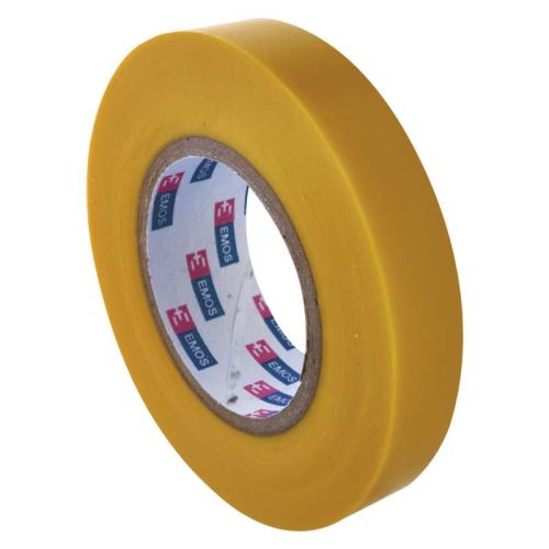 Izolační páska PVC 15mm / 10m žlutá