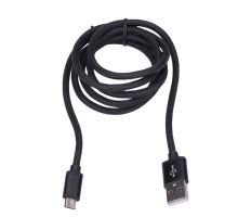 Solight USB kábel, USB 2.0 A konektor - USB B micro konektor, blister, 2m (1)