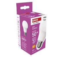 LED žárovka Classic A60 / E27 / 5,8 W (50 W) / 645 lm / Neutrální bílá (6)