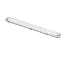 Solight stropné osvetlenie prachotesné, G13, pre 2x 120cm LED trubice, IP65, 127cm Solight stropné osvetlenie prachotesné, G13, pre 2x 120cm LED trubice, IP65, 127cm