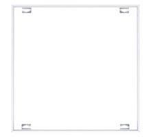 Rámček pre LED panel 60 × 60cm, bezskrutkový (1)