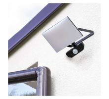 LED reflektor TAMBO se senzorem pohybu, 30 W, 3000 lm, černý (12)