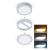 Solight LED mini panel kúpeľňový 2v1, 3CCT, podhľadový / prisadený, 12W, 1020lm, IP54, strieborná, okrúhly Solight LED mini panel kúpeľňový 2v1, 3CCT, podhľadový / prisadený, 12W, 1020lm, IP54, strieborná, okrúhly