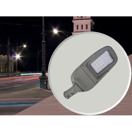 LED na přechod pouliční svítidlo pravé 40W / 5000K - LSL621/RP