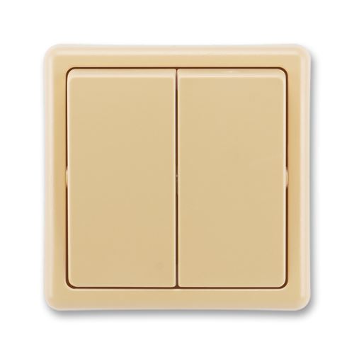 Přepínač sériový, řazení 5, béžová, ABB Classic 3553-05289 D2