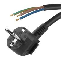 flexo šňůra 3x1 5m PVC, černá