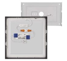 LED přisazené svítidlo NEXXO, čtvercové, černé, 21W, se změnou CCT (14)
