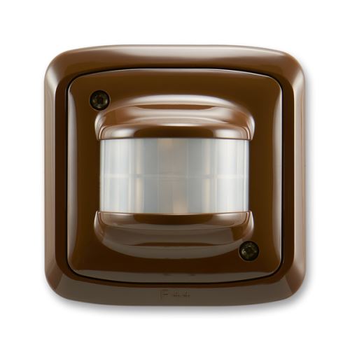 Spínač automatický se snímačem pohybu, IP44, hnědá, ABB Tango 3299A-C22184 H