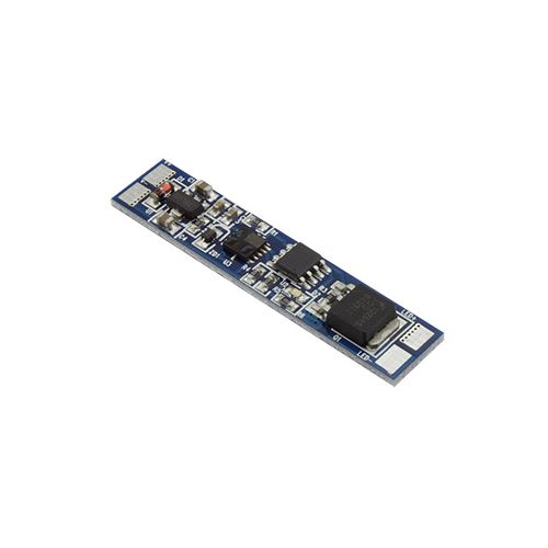 Stmievač pre LED pásiky bezdotykový do profilu, 6A, 12 / 24V, plynulá regulácia s pamäťou, modrá LED