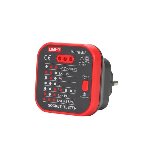 Tester zásuvek UNI-T UT07B-EU