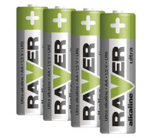 Alkalická batéria RAVER LR6 (AA), blister (5)