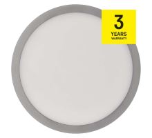 LED prisadené svietidlo NEXXO, kruhové, strieborné, 12,5W, so zmenou CCT (17)