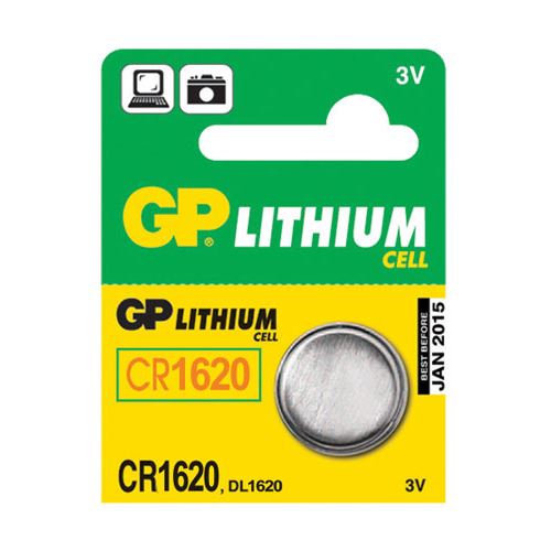 Batérie CR1620 GP lítiová