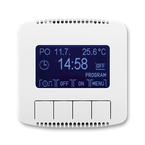 Hodiny spínací programovatelné (ovládací jednotka), bílá, ABB Tango 3292A-A20301 B