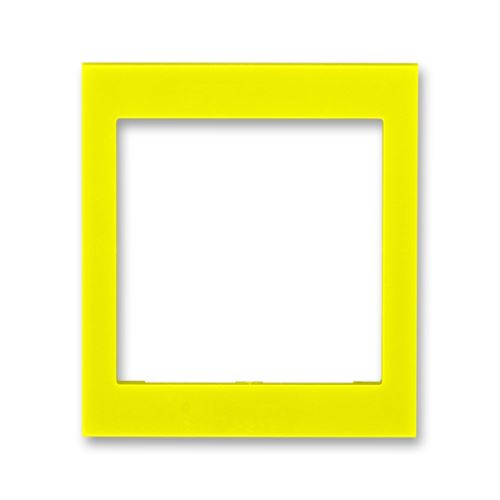 Kryt rámčeka s otvorom 55x55, stredná, žltá, ABB Levit 3901H-A00355 64