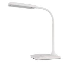 LED stolní lampa Eddy, bílá (1)