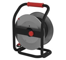 Guma-neoprén predĺž. kábel, bubon kovový - 4z, 25m, 1,5mm2 (15)