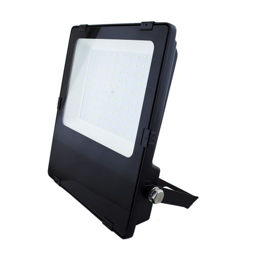 LED reflektor SLIM profi 100W, 13000lm, 5000K, černý