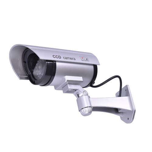 Solight maketa bezpečnostné kamery, na stenu, LED dióda, 2 x AA