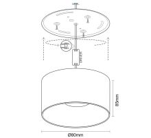 LED svítidlo 12W 4000K / COB / WH - LPL522C (5)