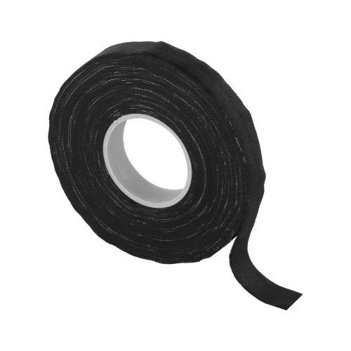 Izolačná páska textilná 15mm / 15m čierna