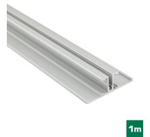 AL profil FKU55 A/UX pro LED, bez plexi, 1m, elox